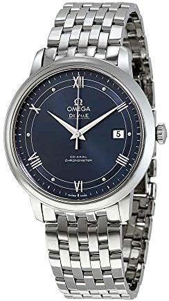 Omega De Ville Prestige Automatic Blue Dial Men's Watch 424.10.40...
