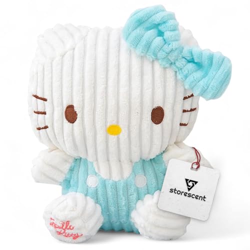 Image of Soft Toys for Kids - Stuffed Animal Plush Soft Toy for Boys & Girls | Plushie Toy - Hellokitty Blue-25cm