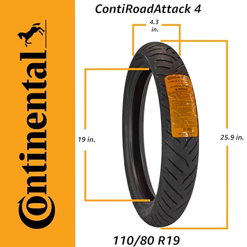 Continental 110/80 R19 59V Contiroadattack 4 Tl - 2