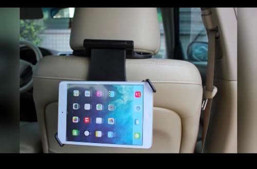 Image of FKU Car Holder Back Seat for Tablets, Angle Height Adjustable Tablet Stand 360 Degree Rotation iPad,and More 4.7-12.9 inch Devices (Universal Tablet Stand 360 Rotating)