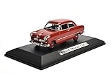 Fertigmodell, Standmodell Ford Taunus 12M rot 1:43 Atlas DieCast metall Modellauto neu und box