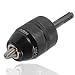 Bestgle 1/2"-20UNF 2-13MM Capacity Impact Keyless Drill Chuck Drilling Adapter Converter with Lock and SDS plus Shank Adaptor Hardware Tool