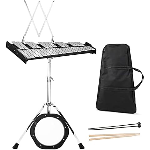 Giantex Percussion Glockenspiel Bell Kit Cover