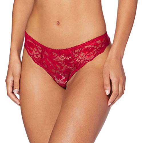Preisvergleich Produktbild Aubade Womens Aube Amoureuse Thong Panties, Rouge Amour, Large
