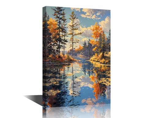 Décoration d'intérieur rivière d'Ontario pour bureau zen