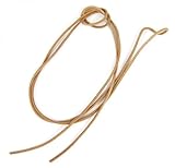  Minott Lederschnur Lederriemen Riemen, Lederband zum verknoten braun 100cm 11909