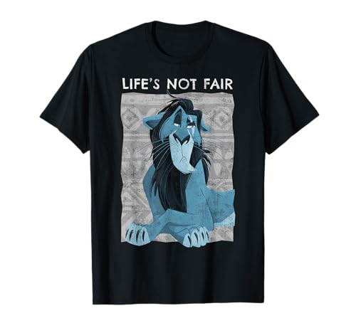 T-shirt Scar Disney pour trouver un style original à l'effigie des méchants cultes