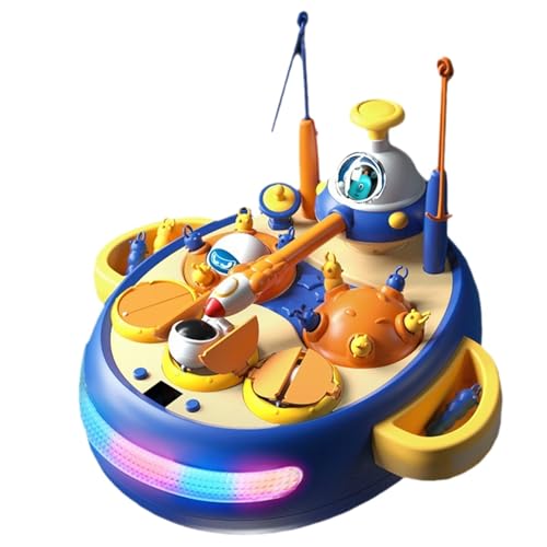 Tioheam Whack Attack Arcade, Light And Sound Interactive Whack Game Mole, Fun Educational Toys With Multi-Player Mode For Toddler Kid