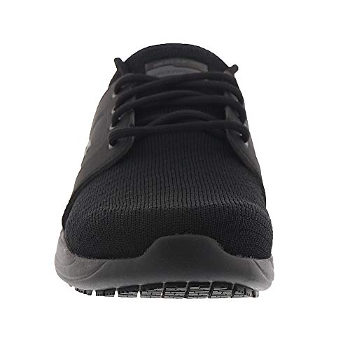 Skechers Toston-Auley Black Soft Toe WP Slip Resistant Oxford (9.5 M)