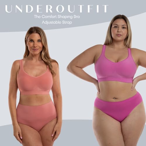 Underoutfit Bra for Women - Wireless Everyday Bra with Adjustable Straps4