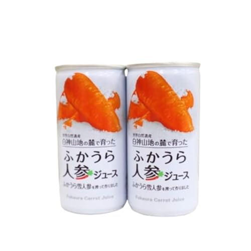 3カ月定期便 ふかうら 人参 ジュース 195g 30本 雪人参 にんじん ニンジン 飲み物 飲料 ドリンク 贈り物 ギフト 野菜 果汁 お取り寄せ 常温 つがるにしきた農業協同組合 青森県 深浦町