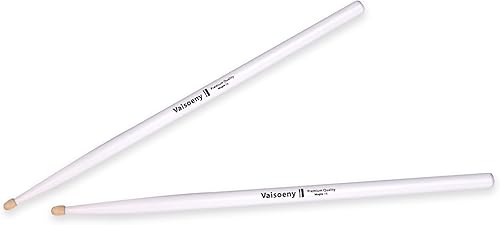 Miniatura 3 de Baquetas lacadas 7A clásicas de madera de arce dura, 6 pares de baquetas para niños y adultos, accesorios de percusión de instrumentos musicales