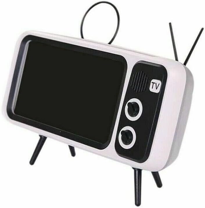 Retro HiFi Stereo V5.0 Speaker Portable Vintage Plastic 3W Full-Range Music Player
