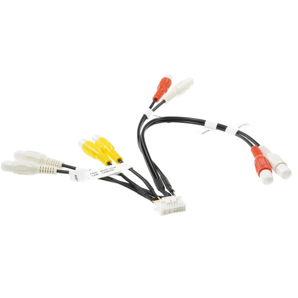 XT91913 RCA Cord Assembly Harness Car Audio Video Compatible with Alpine iLX-W650 iLXW-650E E2703004590