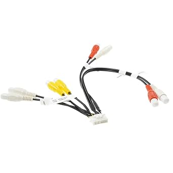 Xtenzi XT91913 RCA Cord Assembly Harness Car Audio Video Compatible with Alpine iLX-W650 iLXW-650E E2703004590