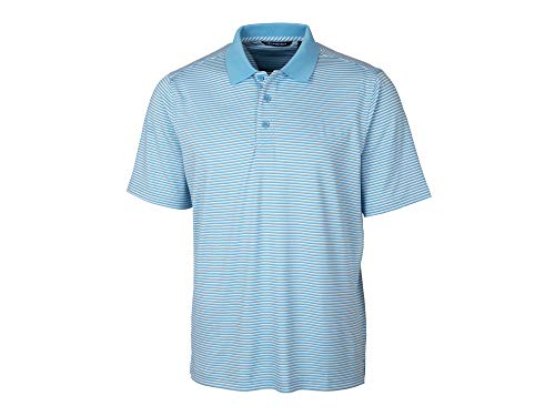Polo grande taille Cutter & Buck Forge coupe longue anti-plis