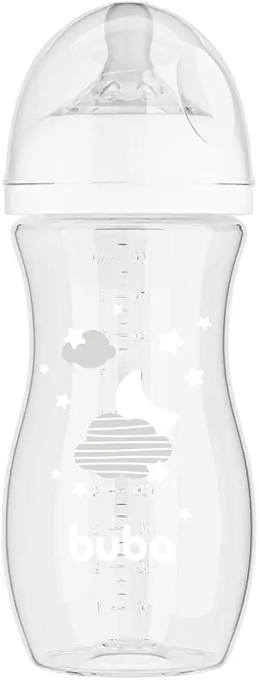 Buba, Mamadeira Easy Flow Nuvem Branca 330ml