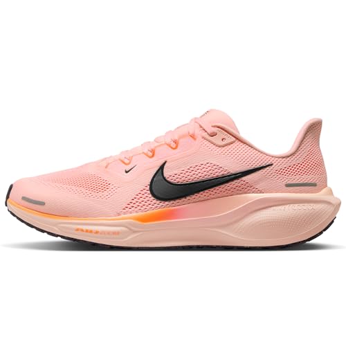 Nike Pegasus 41 Men's Road Running Shoes (Crimson Tint/Washed Coral/Total Orange/Gridiron), Crimson Tint/Washed Coral/Total Orange/Gridiron, 11 UK