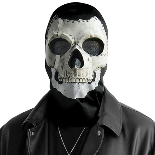 Regalo per costume da hallowen: la maschera di Halloween è un ottimo regalo gotico per gli amici. Con questa divertente maschera da urlare, creerai intrattenimento e un'atmosfera migliore al tuo evento.