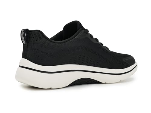 Skechers Go Walk Arch Fit 2.0 Levy Sneaker für Herren, Schwarz/Weiß, 13 – Ansicht 3