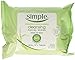 Simple Cleansing Facial Wipes 25 Each (Pack of 7)