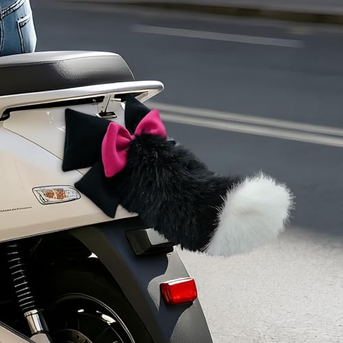 Queue de chat pour auto réaliste et amovible accessoire de camping-car