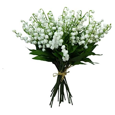 Lily Garden Artificial Lily of The Valley Flowers (Two Dozen a Bunch) Cover