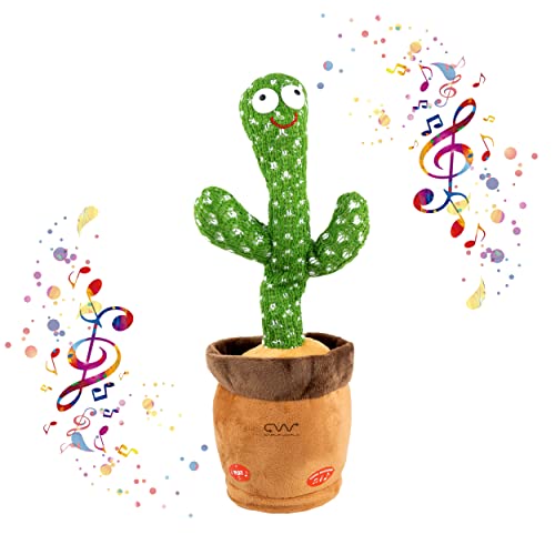 Image of Cable World Talking & Dancing Cactus Toy, Funny Education Toys for Babies Children Playing, Home Decorate (Pack of 1)