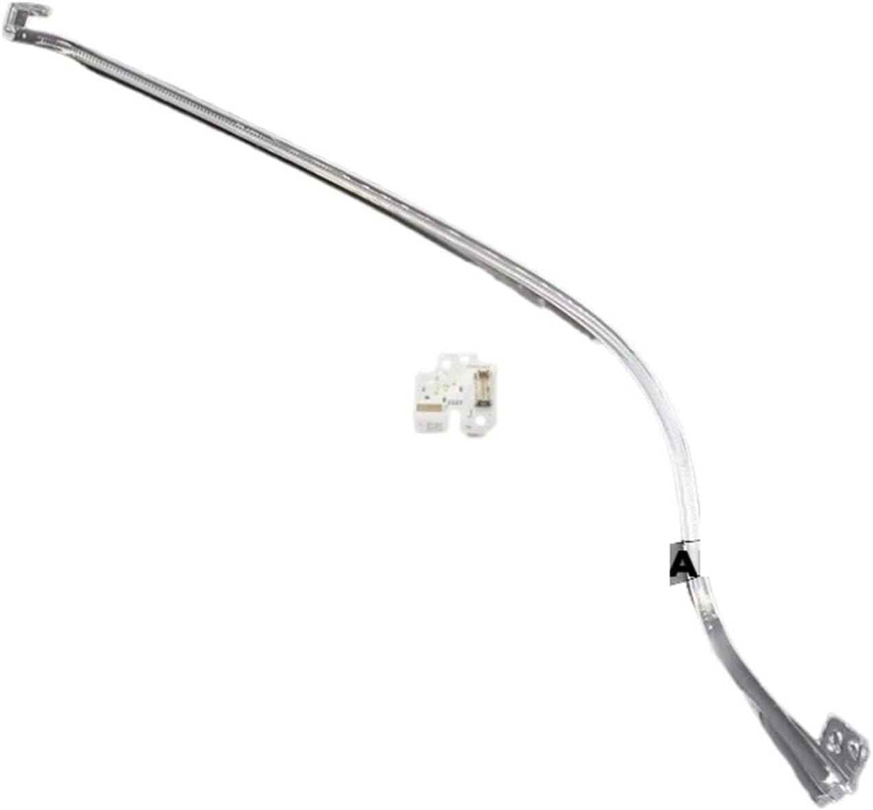 Fit For Honda Vezel HR-V White Angel Eye Ballast Module 2019-2022 Car Headlights DRL CHIP Conduit Strip Light Guide Plate Repair Kit(A pair lights)