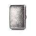 BXU-BG Portasigarette, 16 Bastoncini di Rame Antico d'Argento Puro Metallo Retro Creative personalità Cigarette Box Maschio Portatile bocchino di Alta qualità - The Gift (Colore: Silver)