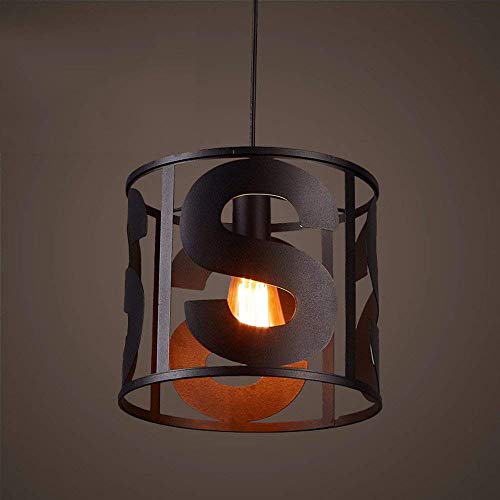 Lustre lettres anglaises loft pour un éclairage sans zone d'ombre