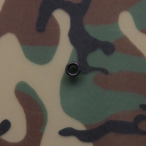 Image of KYDEX Thermoform Sheet - (P1 Texture) - (Infused Print) - (12in x 12in) - (Woodland Camo - Desert Glass) - (1 Sheet) - (for Holster Making & Hobby) - (USA Made)