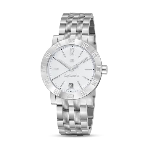 GUY LAROCHE Analog White Dial Mens Watch-GLWGG0000105 (B0D5YL2JJB) Amazon Price History, Amazon Price Tracker
