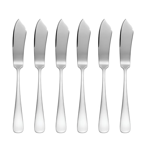 Hampton Forge SFB04M06BK Skandia Stark 6 Piece Butter Knife Set