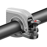 Plastic Casing Aluminum Alloy Loud Sound 90dB Bike Horn | Bicycle Bells for Men & Women Fits in 22.2-31.8mm Handlebar | e-Bike & Cycling Accessories for Mountains & Roads for Adults - Grey