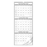 2026 Wall Calendar - 3 Month Calendar Vertical Display, 3-Month Wall Calendar 2026, Jan. 2026 - Dec. 2026, 11
