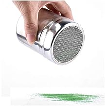 Stainless Steel Static Grass and Powder Shaker Container for Scenery Dioramas Railway Models Terrain Multi-Function Tool