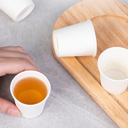 Mini Gobelets à Café Jetables 60ml Etanches pour Expresso et Eau - 5