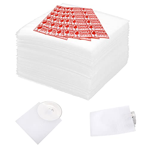 Pobuu 50 Stück Wachsschmelzformen, 6 Mulden, zum Wachsen, Clamshell-Verpackung, transparenter Kunststoff, quadratische Muschelschalen für Kerzenherstellung und Seife Cover