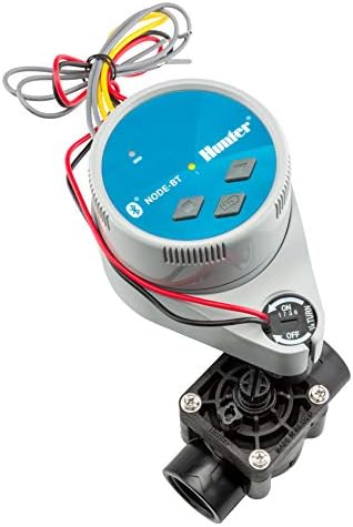 Hunter Node-BT-100-Valve Single Zone Bluetooth Enabled Irrigation Controller w/ PGV-101G DC Solenoid One Station 9V Timer NODEBT100VALVE image 3