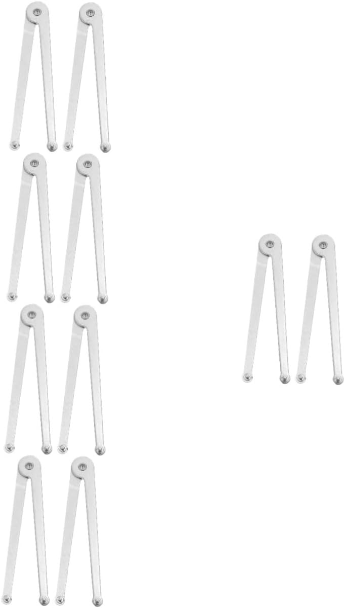 10pcs Adjustable Angle Wrench Heavy Duty Spanner Tool for and Professional Mechanics Compatible Multiple Models and Lightweight Design