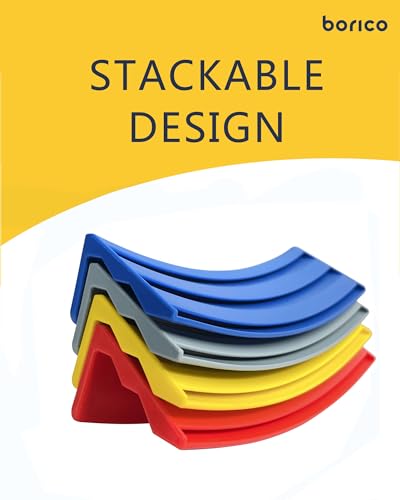 card holders for playing cards - 4 pack playing card holder for kids and adultsstackable storage game card tray for arthritis patients with a travel pouch 4 colors