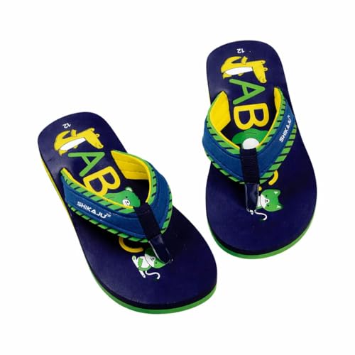 Image of Kids' Flip Flop Slippers, soft and Lightweight sole, Super Flexible, Comfortable & Arch Support, Durable Indoor and Outdoor Slippers