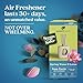 Enviroscent Non-Toxic Air Freshener for Home | Liquid Free Diffuser | Home Fragrance Lasts Over 30 Days | Kit includes 1 Mango Wood Stand & 1 Scent Stix Refill (Spring Water & Lotus)