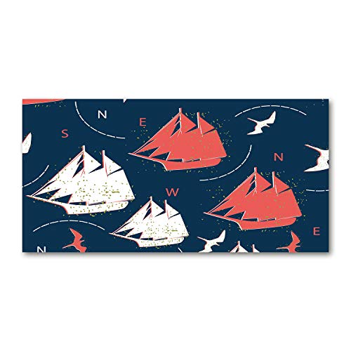 Tirages sur toile de qualité premium Tulup tableau oiseaux de mer 120x60 cm