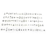 Hergestellt aus tibetischem Silber, einer Legierung, die sich wie Silber anfühlt, aber tragbarer und billiger ist