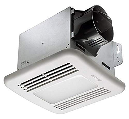 Delta Electronics (Americas) Ltd. GBR80HLED Delta BreezGreenBuilder Series 80 CFM Fan/Dimmable H, LED Light, Dual Speed & Humidity Sensor