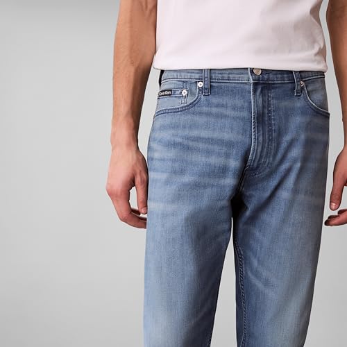 Image of Calvin Klein Men's Straight High Stretch Jeans