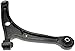 Dorman 521-713 Front Driver Side Lower Suspension Control Arm and Ball Joint Assembly Compatible with Select Acura/Honda Models