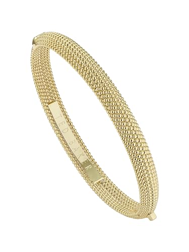 Ted Baker Dotett Dotty Bangle Bracelet For Women (Gold Tone/Plain Metal)